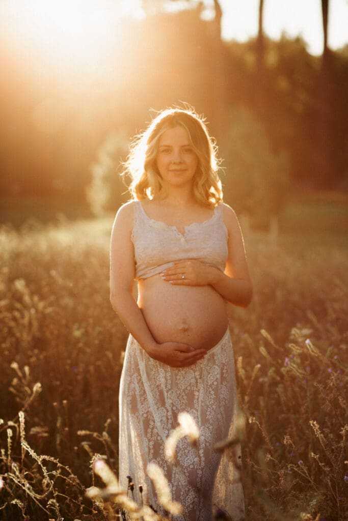 Maternity photoshoot in Christchurch