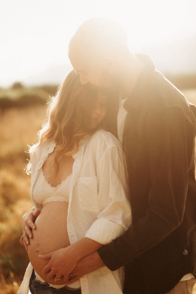 Maternity photoshoot in Christchurch