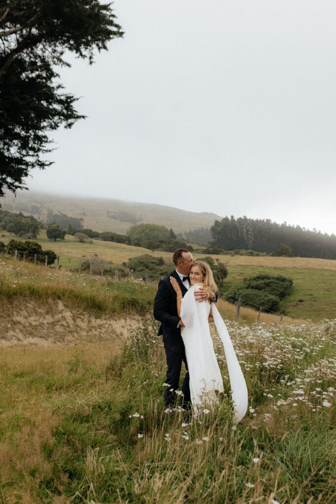 Wedding photography in Akaroa 