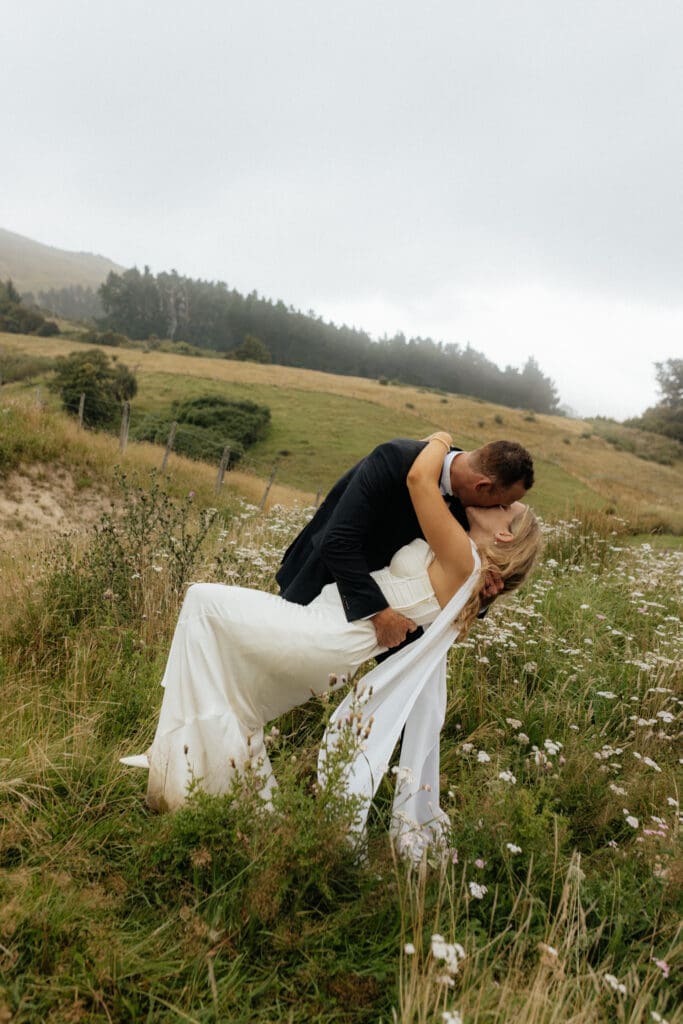 Wedding photography in Akaroa 